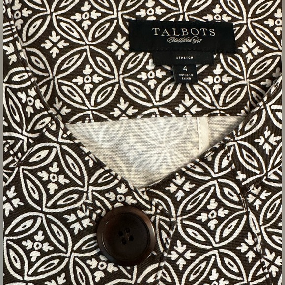 Talbots Dress Jacket Pattern Design - Picture 5 of 14